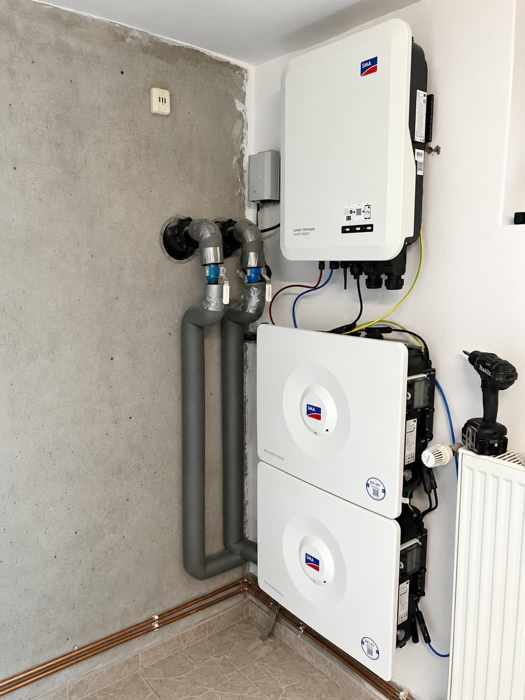 Stromspeicher einer Photovoltaikanlage