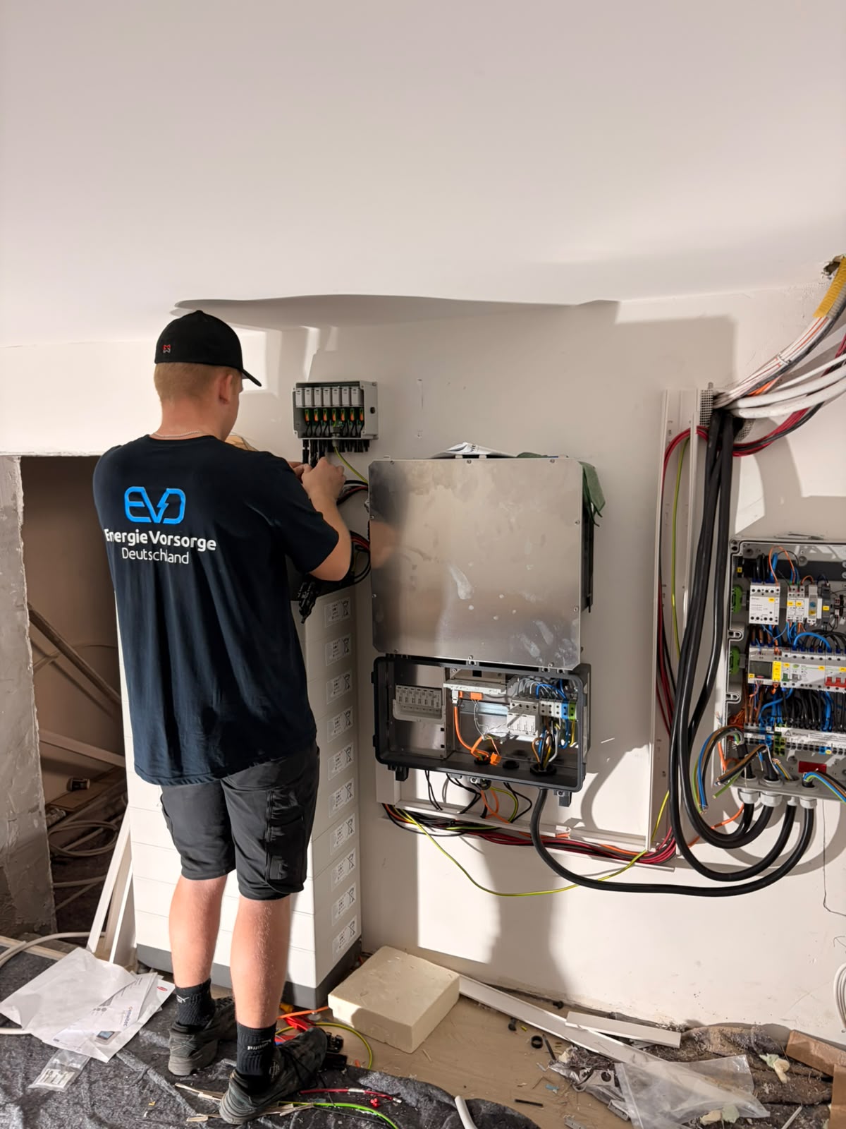 Zählerkasten einer technischen Installation